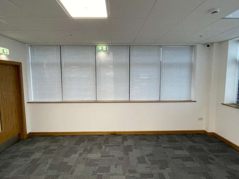 Perfect Fit Office Pleated Blinds
