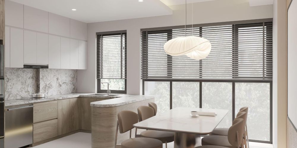 Venetian blinds treatment