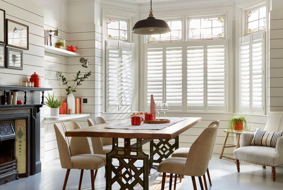 Cafe style shutters