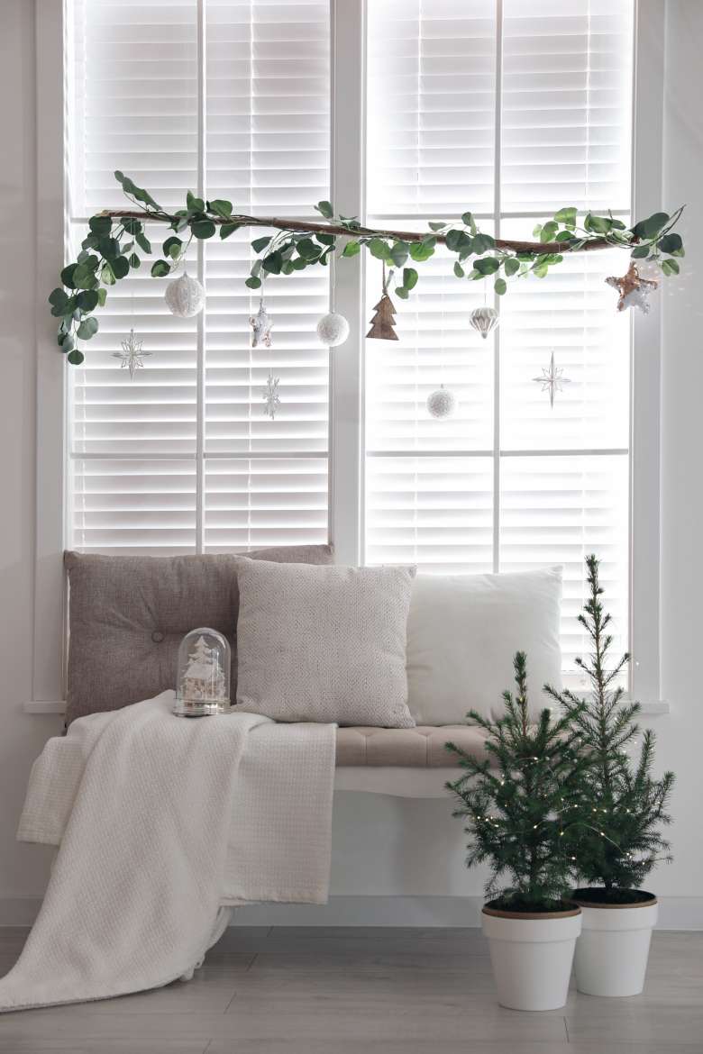 Christmas blinds