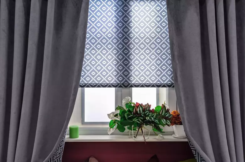 Cotton blinds and curtains