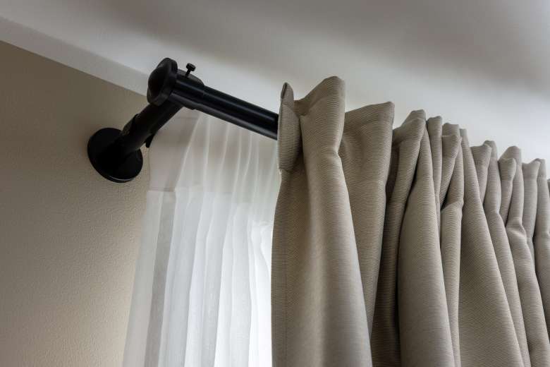 Curtain poles and tracks