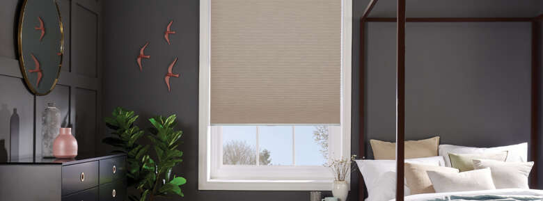 Pleated blinds example