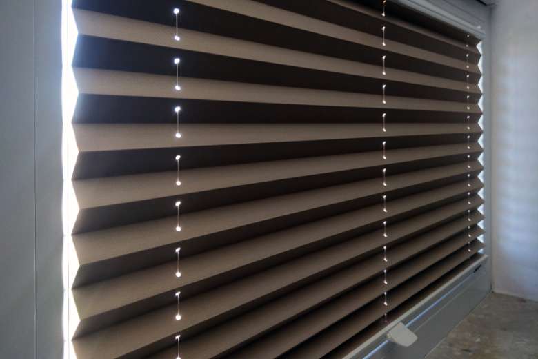 Pleated blinds