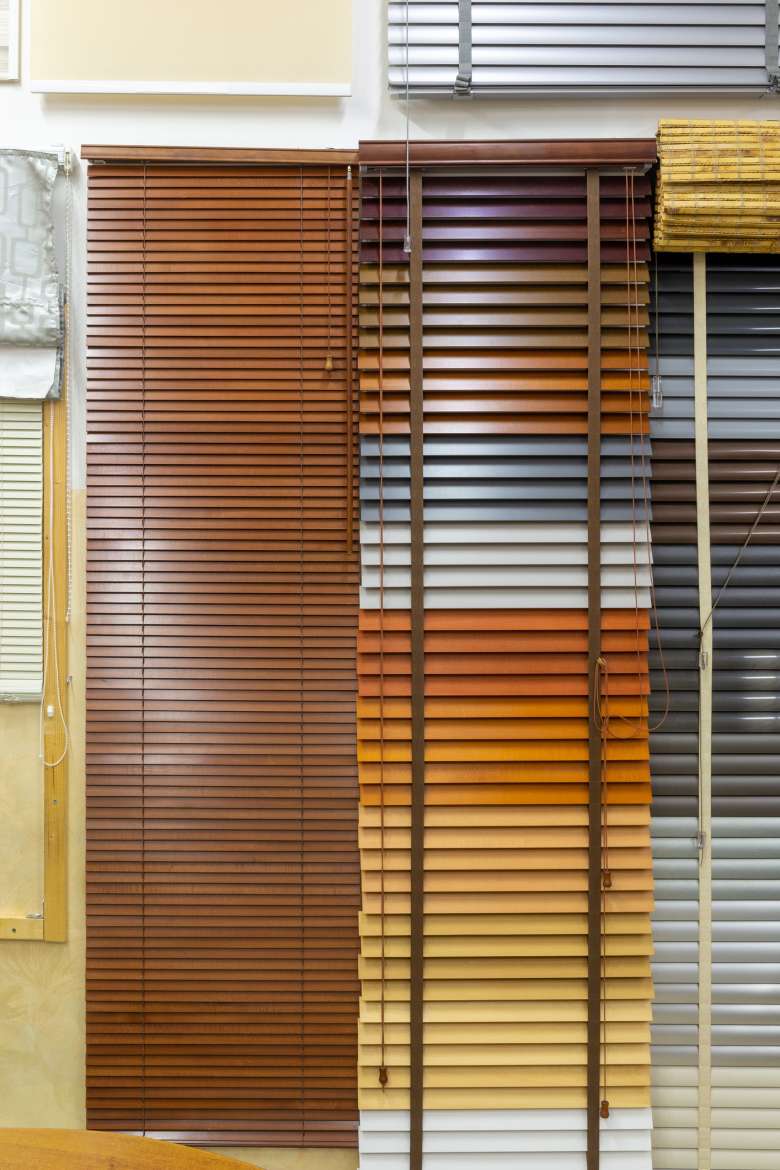 Types of blinds we offer