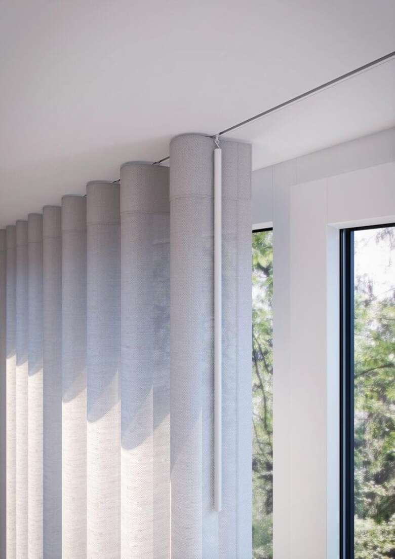 Wave head curtains